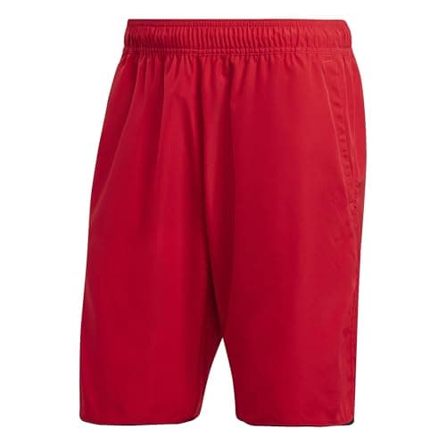 adidas Men's Standard Club Tennis Shorts, Better Scarlet, X-Small 7 Inches