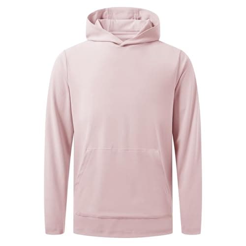 M MAELREG Boys'Pullover Hoodie Solid Lightweight Quick Dry Kids Long Sleeve Hooded Sweatshirts for Boys with Pocket