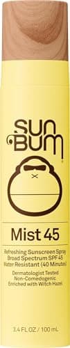 Sun Bum Original SPF 45 Broad Spectrum Sunscreen Mist - Travel Size, 3.4 oz