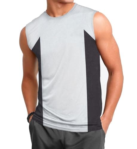 Champion Big and Tall Muscle T Shirts for Men - Cotton Mens Sleeveless Tees
