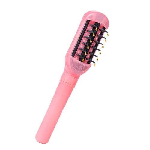 Hair Oil Applicator Comb, Hands-Clean Oiling Brush for Quick Even Application, Wide Teeth Oil Distribution Comb with 10ml Container/Scale Handle for Women/Girls Thick/Curly Hair Daily Care