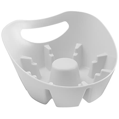 Plumb Craft MaxClean Plunger Holder Drip Tray, 7.5 in., White