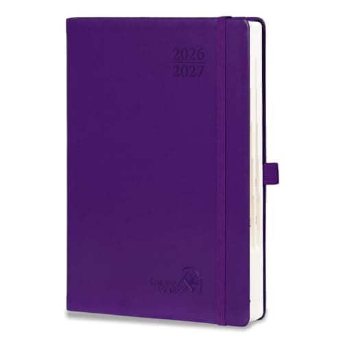 POPRUN Daily Planner 2026-2027 One Page per Day，5.7" x 8.5"Academic Planner