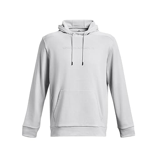Under Armour mens Armour Fleece Graphic Hoodie, (014) Halo Gray / / Halo Gray, X-Small