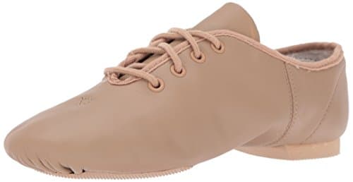 Capezio Women's "E" Series Jazz Oxford,Caramel,5 M US