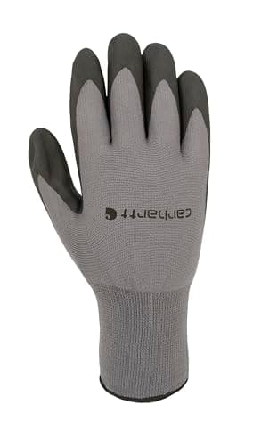 Carhartt Men's Thermal-Lined Touch Sensitive Nitrile Glove, Grey, X-Large