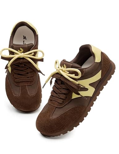 somiliss Wide Toe Box Shoes Women Arch Support Fashion Walking Sneakers