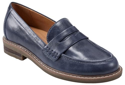 Earth Footwear Women's, JAVAS Loafer, Blue 400, 6 M
