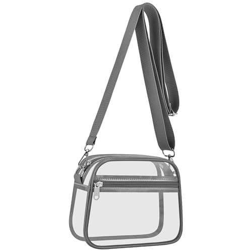 USPECLARE Clear Bag for Stadium Events Clear Sports Fan Handbags Purses