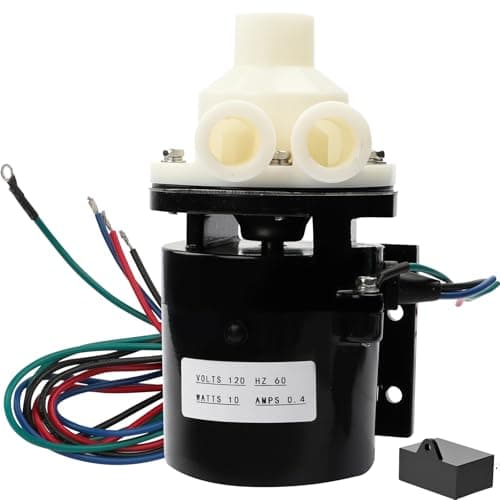Ice Maker Machine Pump Motor Assembly Fits for Hoshizaki PA0613 | Fits for Model KM-450 Thru KM-900 KML-600MAH URC-12F 120V 10W RPM 0.5 Replace# APTA92P10WD1 89404002