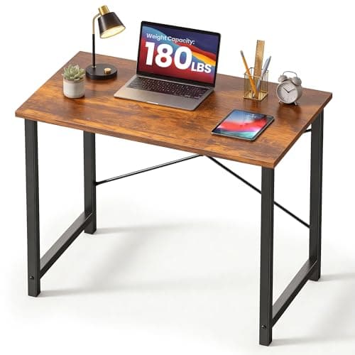 DUMOS 32 Inch Small Computer Desk, Gaming Desks for Home Office Bedroom