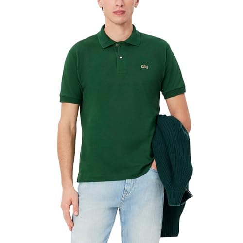 Lacoste Men's Classic Fit L.12.12 Original Piqué Polo Shirt, Green, Large