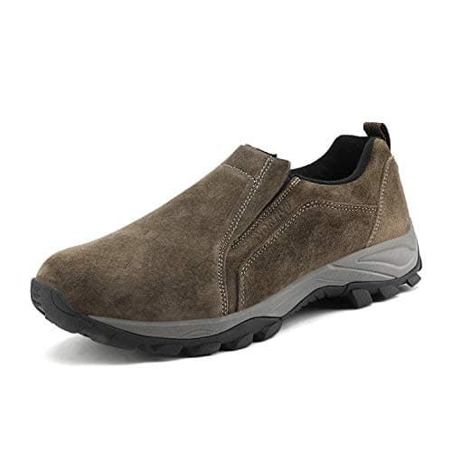 NORTIV 8 Men's Jungle Moc Slip On Loafer Walking Shoes JS19007M Khaki Size 7.5 M US