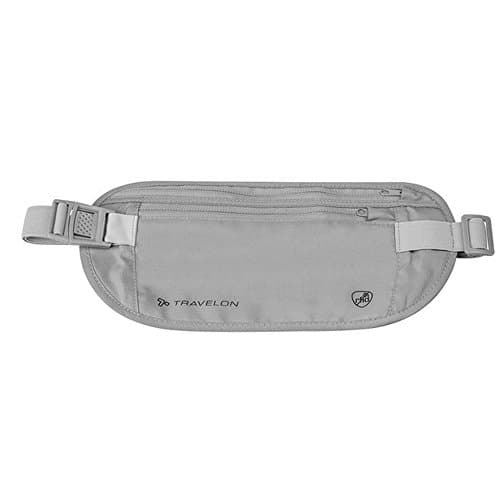 Travelon Rfid Blocking Undergarment Waist Pouch Travel Wallet