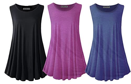 Sepi Meli & Co. Women’s Plus Size Casual Tunic Top – Soft Lightweight Color Block Tee for Work, Travel & Everyday Comfort (Dahlia/Blueprint/Black, 3X-Large)