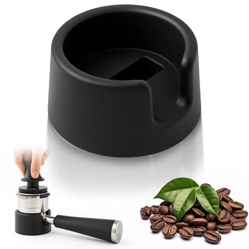 Coffee Tamping Base for Ninja Espresso Machine ES601/ES701 Portafilter, Improves Tamping Stability and Extraction, Silicone Tamping Station Portafilter Holder for Ninja Luxe Cafe Accessories, 1Pcs