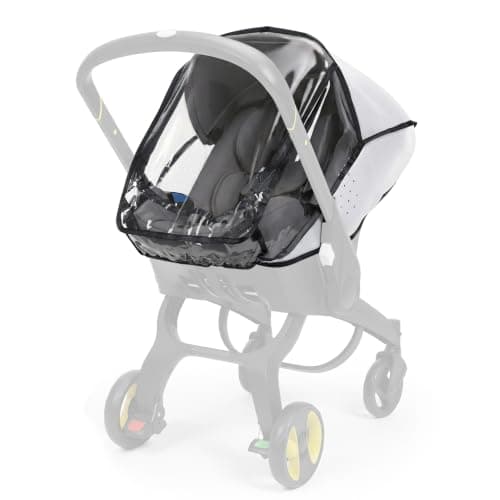 Stroller Rain Cover Compatible with Doona Infant Car Seat Stroller, Clear