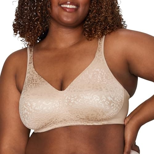 PLAYTEX Women's 18-Hour Ultimate Lift Wireless Full-Coverage Bra with Everyday Comfort