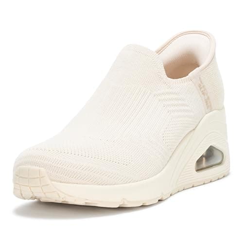 Skechers Street Womens,UNO Wedge - Kickin' Knit,OFWT,9.5 M US
