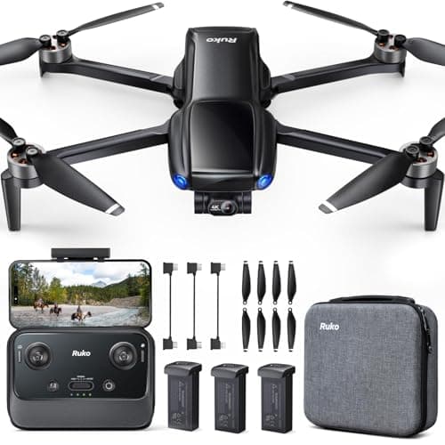 Ruko U11MINI 4K GPS Drone with Camera for Adults (96-Min Flight)