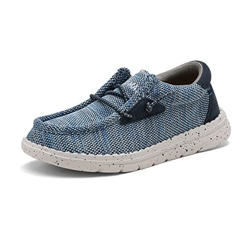 Bruno Marc Boys Girls SBLS2213K Slip-On Casual Comfortable Lightweight Loafer, Blue, 12 Little_Kid