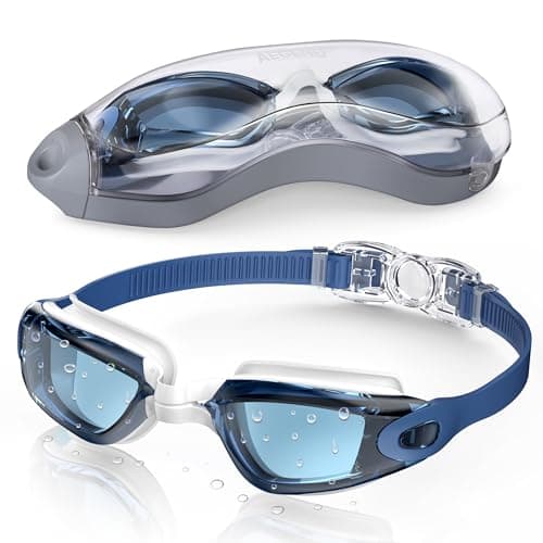 Aegend Swim Goggles, Swimming Goggles No Leaking Full Protect Adult Youth