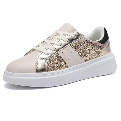 Cenlynn Womens Fashion Sneakers Lightweight Comfortable Casual Walking Shoes