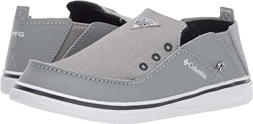Columbia Kid's Youth Bahama™ PFG Shoe, Monument, Collegiate Navy, 3 Regular US Little Kid