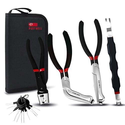 PARTWELL 5PC Electrical Disconnect Pliers Set