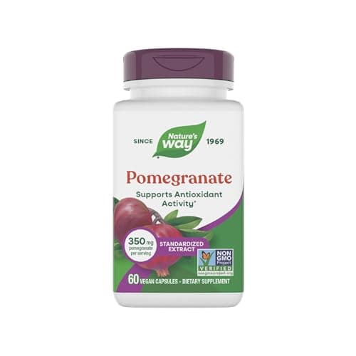 Nature's Way Pomegranate Capsules, Supports Antioxidant Activity*, 60 ct