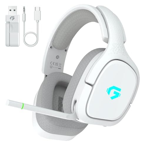 AOC 2.4GHz Wireless Gaming Headsets for PS5, PC, Switch, 30H Battery