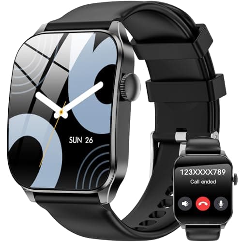 Haulvean Curve Smart Watch for Men Women, 1.91" Smartwatches with 120+ Sport Modes, Fitness Tracker with Bluetooth Call, Heart Rate, Waterproof Activity Tracker Smartwatch for iOS Android Phones