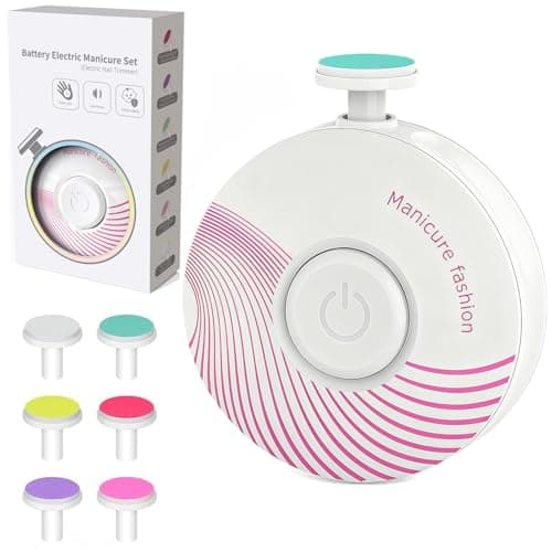 LETUENMI Baby Nail Trimmer Electric, Easy & Safe Gentle Baby Nail File