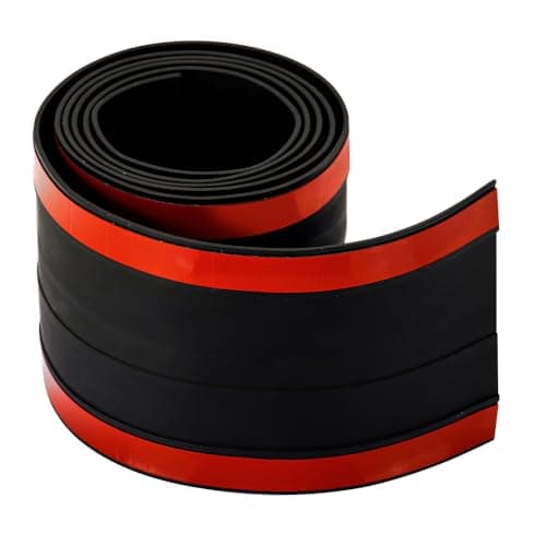 HCLSY Tailgate Gap Cover, 4.25" Width Tailgate Seal Replacement for ROK Block Tailgate Seal, Tailgate Gap Cover Waterproof Dustproof Tailgate Seal Blocker with Tape