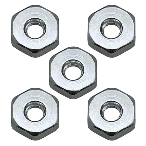 Pack of 5 Sprocket Cover Bar Nut for STHIL MS240 MS260 MS270 MS280 MS290 MS310 MS390 MS340 MS360 MS360C MS440 MS460 MS640 MS650 MS660 MS170 MS170C Series Chainsaw Bar Nut