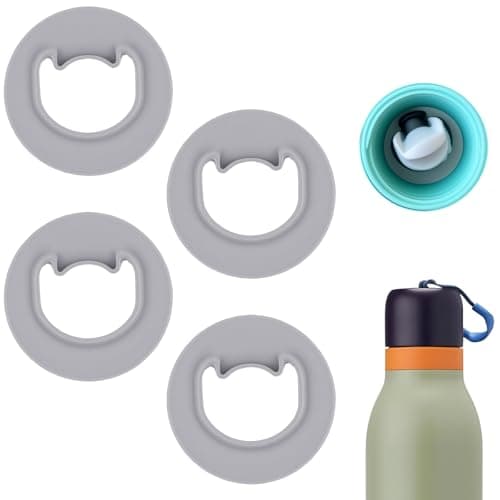 4 Pcs Stopper Replacement for Owala FreeSip Twist 18oz 24oz Water Bottle Top Cap Mouth Lid Seal Gasket Accessories