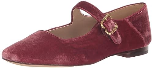 Sam Edelman Michaela Mary Jane Flat Raspberry Mauve 6.5 Medium