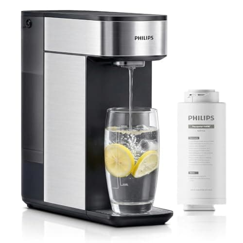 PHILIPS Countertop Reverse Osmosis Water Filter, Installation-Free