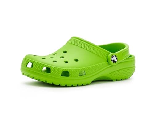 Crocs Unisex Kids Classic Clogs (Toddler) Crocs Green 5 Toddler Medium