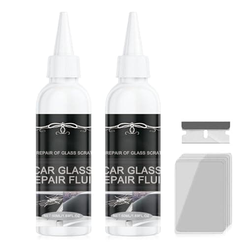 Windshield Crack Repair Kit,2026 Upgrade Car Windshield Crack Repair Kit,Glass Repair Liquid for Cracks Glass,for Chips and Cracks,Windshields, Windows, Mirrors
