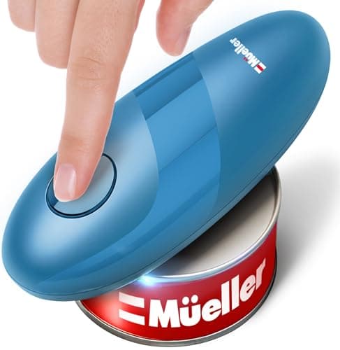 MUELLER HOME SmoothEdge Auto Electric Can Opener, Blue