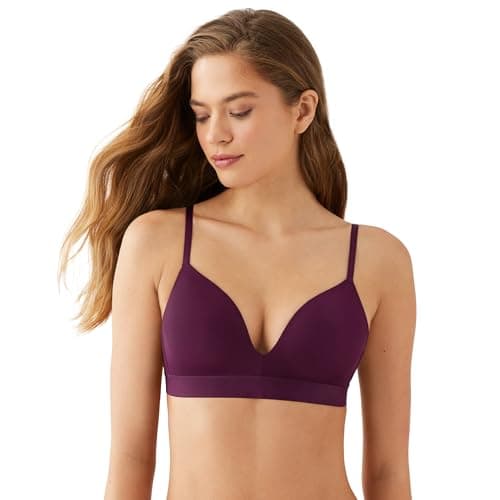 b.tempt'd by Wacoal Women's Opening Act Wirefree T-Shirt Bra, Potent Purple, 38C