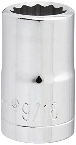 Crescent 1/2" Drive 12 Point Standard SAE Socket 9/16" - CDS55N