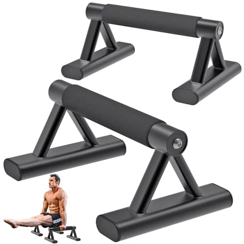 SELEWARE Steel Parallette Bars Push Up Bar Calisthenics Bars Handstand Bars