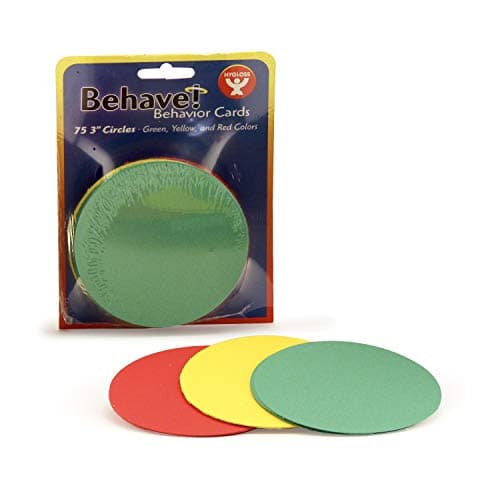 Behavior Cards 75, 3" - Circle Cards