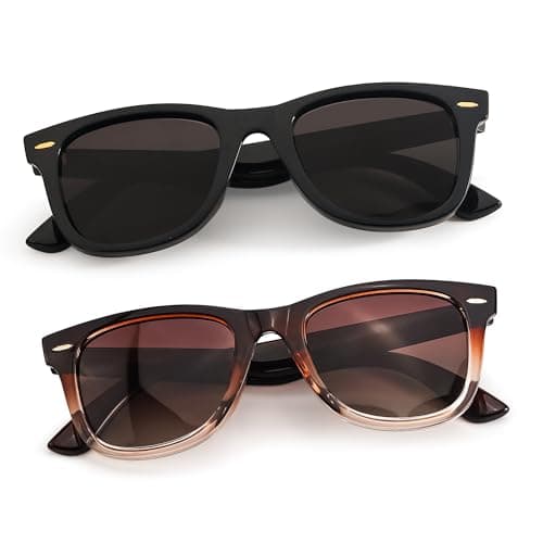 SIPHEW Polarized Sunglasses for Women & Men - UV400 Mirrored Beach Eyewear, Designer Unisex Fashion Sunglasses w/Medium Fit