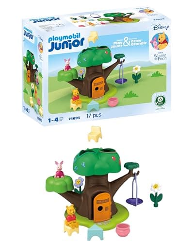 Playmobil Junior & Disney: Winnie The Pooh's & Piglet's Tree House