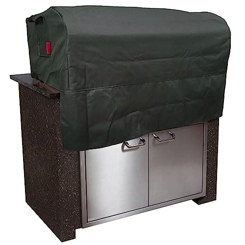 Cover Geny Built-in Grill Cover 37" Fits for Weber Summit Gas Grill S-460,Spire 30",Blaze 32",Hygrill 32",Bull 4 Burner,Brand-Man 30",Most 32"-37" Built in Grill, Island BBQ Grill Top Cover