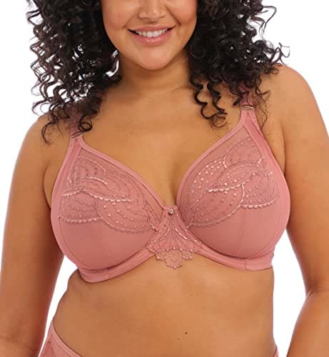 Elomi Women's Priya Underwire Plunge Bra Rose Gold