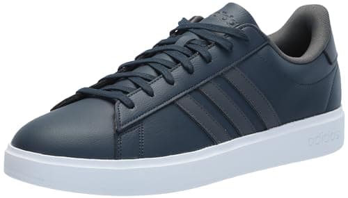 Adidas Men's Grand Court 2.0, Aurora Ink/Grey/White, 10.5